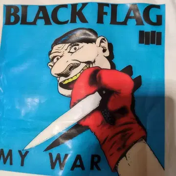BLACK FLAG MY WAR 티셔츠 M 사이즈