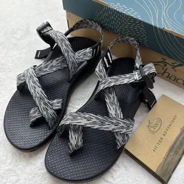 Chaco Z2 CLASSIC 샌들 블랙/화이트 24cm