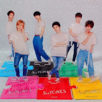 SixTONES 사마파라 아크릴 스탠드 6개 세트