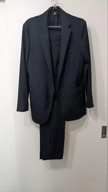 다크 블루 비즈니스 정장 (자켓 & 팬츠 세트)