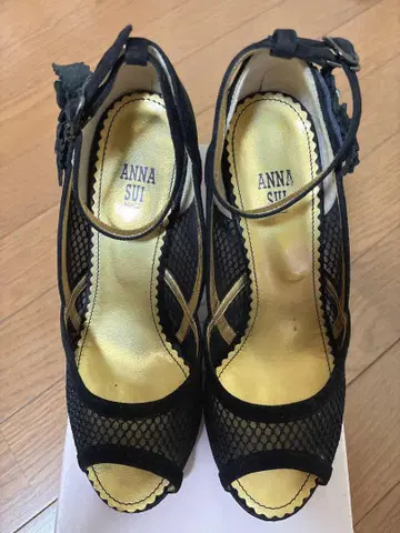 ANNA SUI 안나수이 샌들 하이힐 오픈토 23cm