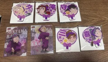 닌자 타마 란타로 데코 부채 키링 4학년 세트