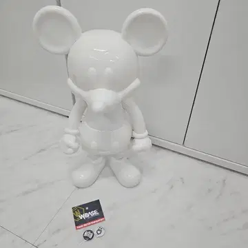 초한정품 바운티 헌터 완판템 화이트 미키 피규어 약 44cm BH