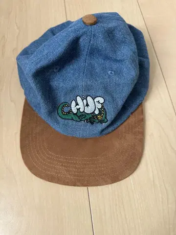 HUF 하프 데님 브라운 캡