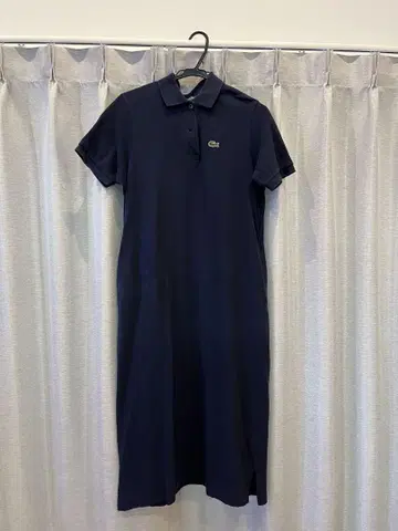 Lacoste 네이비 폴로 원피스 반팔