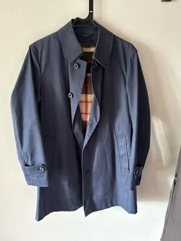MACKINTOSH 스텐카라 코트 네이비