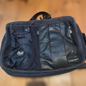HARVEST LABEL 네이비 숄더백