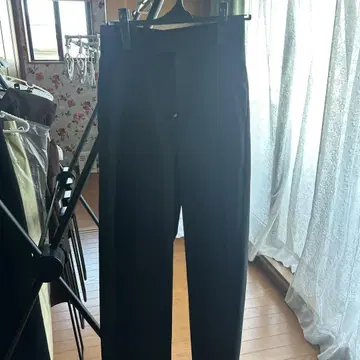 NOBLE 블랙 슬랙스 38
