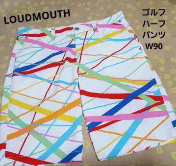 라우드 마우스 LOUDMOUTH 골프 팬츠 하프 남성용 W90