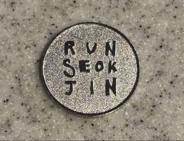 RUNSEOKJIN in JAPAN 캡슐 토이 코인 JIN BTS