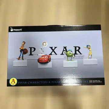 픽사 A상 캐릭터 & 로고 피규어 세트