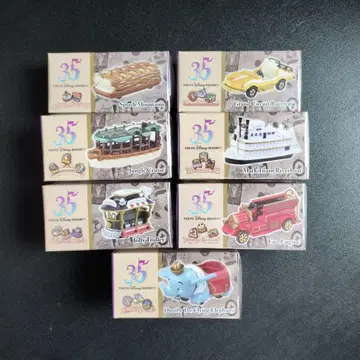 도쿄 디즈니랜드 35주년 기념 후반 7종 세트