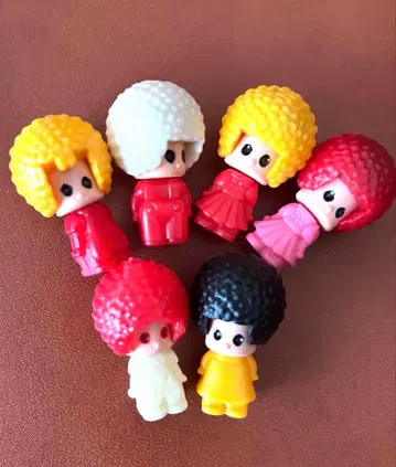 쇼와 레트로 미니 피규어 6개 세트 코에다짱을 좋아하는 분에게도