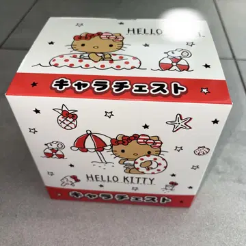 산리오 일광화상 헬로키티 캐릭터 가슴 화이트