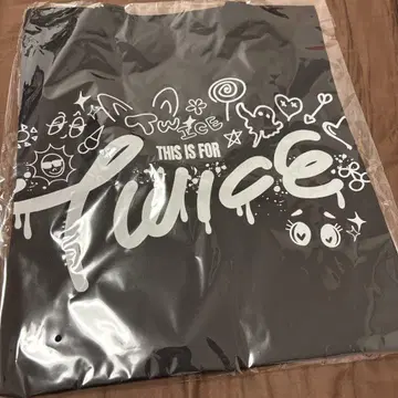 twicethis is for 토트백 라이브 투어 블랙