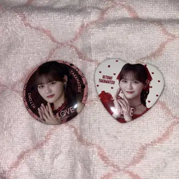 타카마츠 히토미 캔뱃지 세트