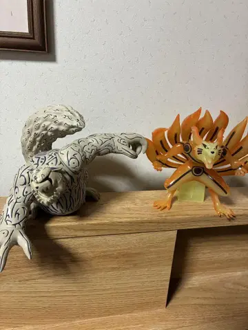 NARUTO -돌풍전- 구라마 쿠라마 모리츠루 피규어 2종 세트