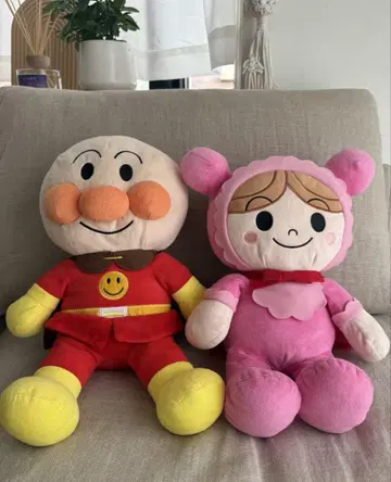 호빵맨 아카챠만 봉제 인형 대