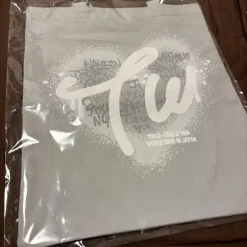 twice 굿즈 토트백 B 미개봉 그레이
