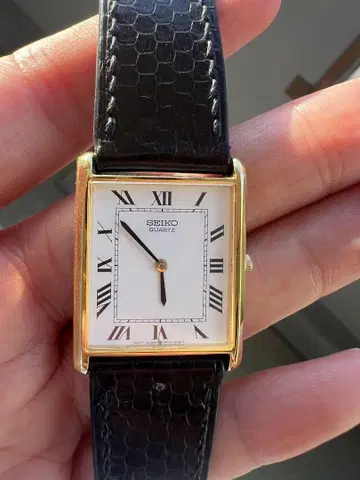 Seiko tank 남성용 손목시계 빈티지 시계