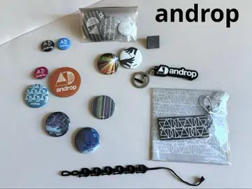 androp 캔뱃지 등 공식 굿즈 세트