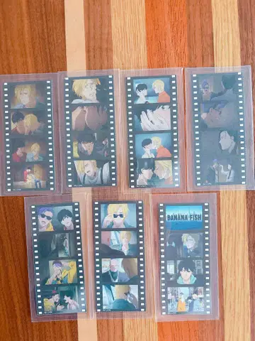 BANANA FISH 필름풍 카드 7장 세트