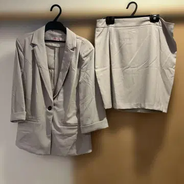 Ryuyu 라이트 그레이 셋업 2XL