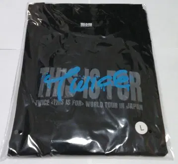 TWICE THIS IS FOR popup 티셔츠 BLACK L 츠위
