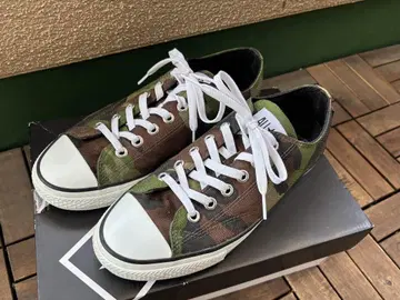 컨버스 골프화 올스타 카모 패턴 25.5cm 컨디션 최상