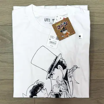 코난 유니클로 콜라보 티셔츠 UT M 에도가와 코난 괴도 키드