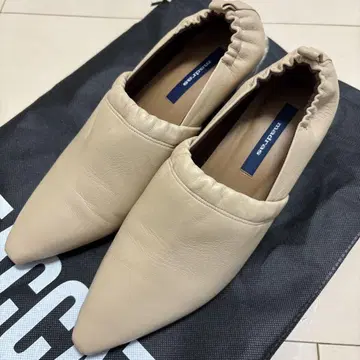 madras 애니멀 무늬 힐 플랫 슈즈 22.5cm 펌프스