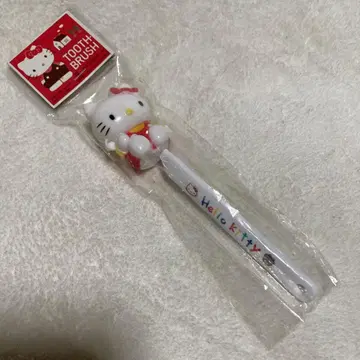 산리오 헬로키티 칫솔 마스코트 커버 포함 레트로 1987년