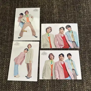 미세스 fjord 피요르드 포토 카드 4장 세트
