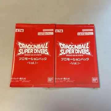 드래곤볼 슈퍼 다이버스 프로모션 팩 Vol.1 2P