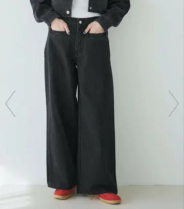 coca 코카 와이드 데님 팬츠