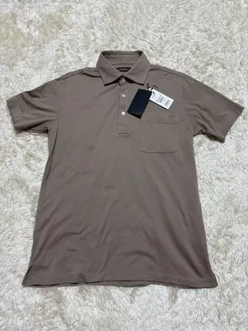 D'URBAN 브라운 피케 셔츠
