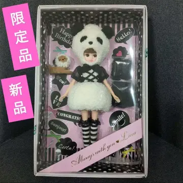 새상품 리카짱 한정품 팬더 인형옷, 모자, 개, 2018 주주 우대