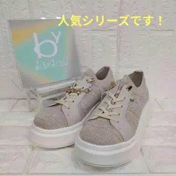 by 키다리 아저씨 통굽 니트 스니커즈 23cm