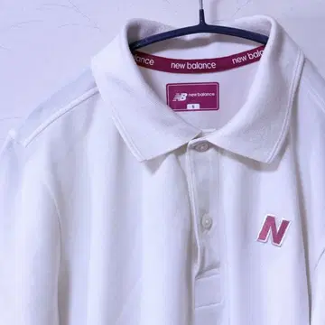 New Balance 골프 반팔 피케 셔츠 남성용 사이즈 5