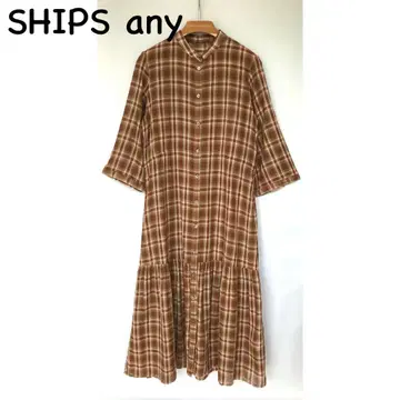 SHIPS any 체크 무늬 원피스