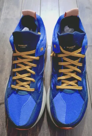 BRANDBLACK 브랜드 블랙 비브람 통굽 스니커즈 네이비 블루 28