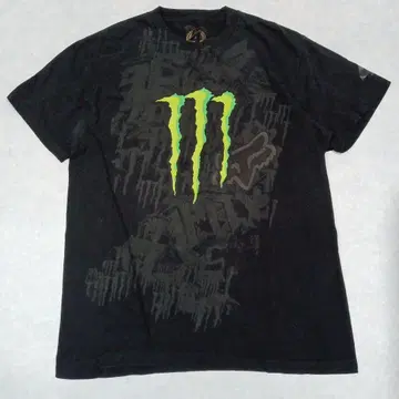 Fox Monster Energy 콜라보 티셔츠 L