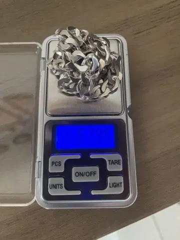 silver925 체인 목걸이 키헤이 실버 60cm 덤 1권
