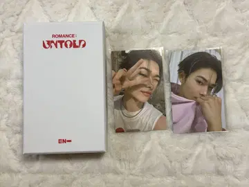 ENHYPEN 니키 반지 목걸이 트레이딩 카드 포함