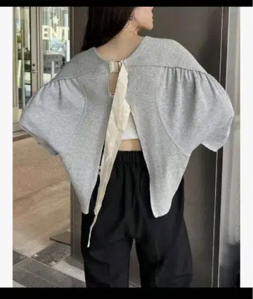 etsinta 에신타 백 벨트 반팔 티셔츠