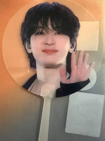 세븐틴 원우 생일 카페 굿즈 부채