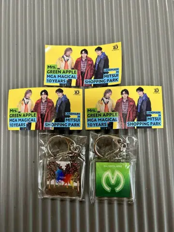 Mrs. GREEN APPLE 라라포트 캡슐 토이 키링