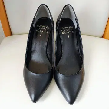 DIANA 다이애나 우천 겸용 천연 가죽 펌프스 22.5cm 블랙 레인