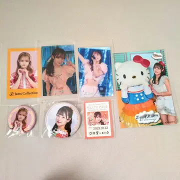 무라노모리 시온 브로마이드 캔 배치 카드