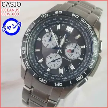 정크 제품 카시오 오시아누스 손목시계 솔라 전파 CASIO OCW-600